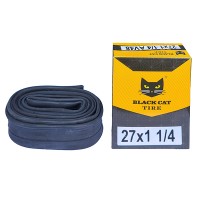 Камера велосипедная 27x1 1/4 AV48 BLACK CAT